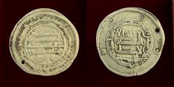 Ancient Coins - Islamic Abbasid Harun al-Rashid هارون الرشيد ( 170-193 AH)  AR dirham. Rare