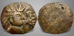 Ancient Coins - Hunnic Tribes, later Hephthalites, uncertain king. “Jayatu”. (Circa Mid to late 6th century AD). BI Drachm