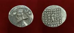 Ancient Coins - Parthian King. Orodes II. Circa 56-38 B.C AR Drachm.