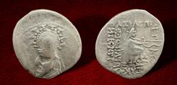 Ancient Coins - Parthian Kings, Sinatrukes. 93-70 B.C AR Drachm. Bargain