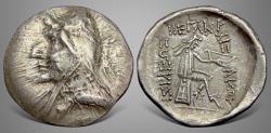 Ancient Coins - Parthian King. Phriapatios to Mithradates I. (Circa 185-138 BC). AR Drachm. Very attractive