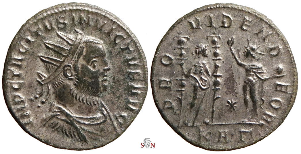 Tacitus Antoninianus - IMP C TACITVS INVICTVS AVG - RIC temp 3953