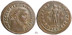 Ancient Coins - Galerius Follis - GENIO IMPERATORIS - RIC 101a