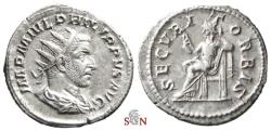 Ancient Coins - Philippus I Antoninianus - SECVRIT ORBIS - RIC 48a
