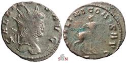 Ancient Coins - Gallienus Antoninianus - APOLLINI CONS AVG - Goebl 735 b