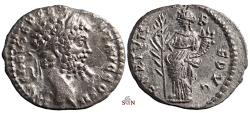Ancient Coins - Septimius Severus Denarius - FORTVN REDVC - RIC 383