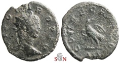 Ancient Coins - Divus Carus Antoninianus - CONSECRATIO - eagle stg. left - RIC 29