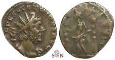 Ancient Coins - Tetricus I Antoninianus - IMP C P ESV TETRICVS AVG - Very Rare
