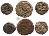 Ancient Coins - Lot of 3 Byzantine AE 12 nummi