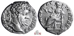Ancient Coins - Septimius Severus Denarius - PACI AETERNAE - RIC 118
