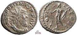 Ancient Coins - Postumus Antoninianus - IOVI STATORI - Elmer 363