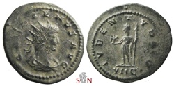 Ancient Coins - Gallienus Antoninianus - IVBENTVS AVG - Antioch mint - Goebl 1641a
