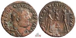 Ancient Coins - Diocletianus Antoninianus - CONCORDIA MILITVM - ex Grohs-Fligely collection 1875-1962