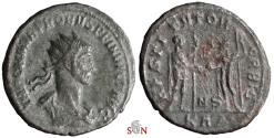 Ancient Coins - Probus Antoninianus - IMP C M AVR PROBVS P F INVICT AVG obv. legend - RIC 858 var.