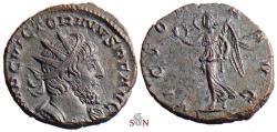 Ancient Coins - Victorinus Antoninianus - VICTORIA AVG - Elmer 744