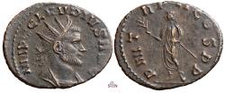 Ancient Coins - Claudius II. Gothicus Antoninianus - P M TR P II COS P P - RIC temp 301