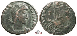 Ancient Coins - Constantius II. Centennionalis - FEL TEMP REPARATIO - Heraclea mint - RIC 82