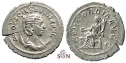 Ancient Coins - Otacilia Severa Antoninianus - CONCORDIA AVGG - RIC 124a 