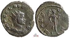 Ancient Coins - Claudius II Gothicus Antoninianus - MARS VLTOR -  RIC 66
