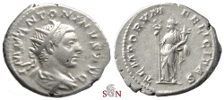 Ancient Coins - Elagabalus Antoninianus - TEMPORVM FELICITAS - RIC 149