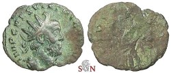 Ancient Coins - Tetricus I Antoninianus - Obv. Legend  IMP C P ESV TETRICVS AVG - Very Rare - RIC 72