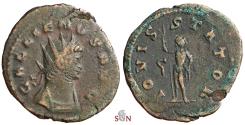 Ancient Coins - Gallienus Antoninianus - IOVIS STATOR - Göbl 612 a - 5,04 g (!)