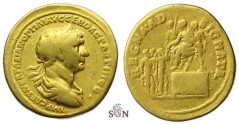 Ancient Coins - Trajanus Aureus - REGNA AD SIGNATA - very rare