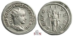 Ancient Coins - Gordianus III Antoninianus - FELICIT TEMP - RIC 140