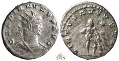 Ancient Coins - Gallienus Antoninianus - VIRTVS AVGVSTI - Hercules - Goel 1616e - Antioch mint - 4,36 g
