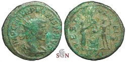 Ancient Coins - Probus Antoninianus - RESTITVT ORBIS - RIC 925