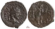 Ancient Coins - Tetricus II Antoninianus - Local Imitation - SALVS AVG - Ex Zschucke Collection