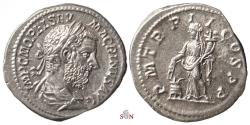 Ancient Coins - Macrinus Denarius - Annona with modius - RIC 26c