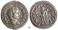 Ancient Coins - Caracalla Denarius - Hercules holding club and branch - RIC 206 a