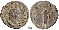 Ancient Coins - Victorinus Antoninianus - SALVS AVG - Elmer 732