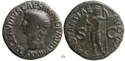 Ancient Coins - Claudius As - CONSTANTIAE AVGVSTI / SC - RIC 111