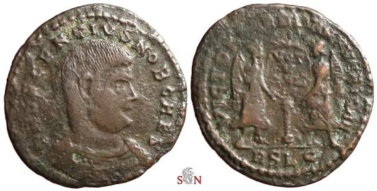 Ancient Coins - Decentius Centenionalis - VICTORIAE DD NN AVG ET CAE - ex Grohs-Fligely collection 1875-1962