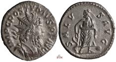 Ancient Coins - Postumus Antoninianus - SALVS AVG - Elmer 415- Ex Zschucke Collection