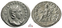 Ancient Coins - Otacilia Severa Antoninianus - CONCORDIA AVGG - RIC 124a  - Ex Lückger collection