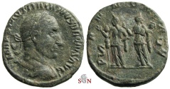Ancient Coins - Trajanus Decius Sestertius - PANNONIAE - RIC 124 a