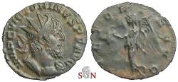 Ancient Coins - Victorinus Antoninianus - VICTORIA AVG - Elmer 744