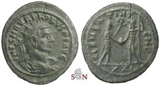 Ancient Coins - Probus Antoninianus - CLEMENTIA TEMP - Tripolis mint - RIC 927