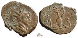 Ancient Coins - Tetricus II. Antoninianus - PIETAS AVGG - AGK 4b