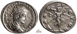 Ancient Coins - Elagabalus Antoninianus - MARS VICTOR - RIC 122