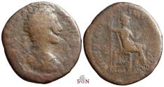 Ancient Coins - Commodus AE Dupondius - VIRTVS AVG IMP IIII COS III P P - RIC 296