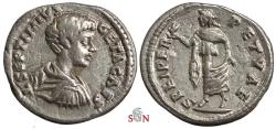 Ancient Coins - Geta Denarius - SPEI PERPETVAE - RIC 96