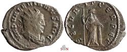 Ancient Coins - Valerianus I. Antoninianus - SECVRIT PERPET - Cologne mint - RIC 256