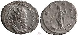 Ancient Coins - Postumus Antoninianus - MONETA AVG - Elmer 336 - Ex Dr. Zschucke Collection