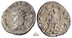 Ancient Coins - Gallienus Antoninianus - DIANA FELIX - rare with left-facing head - Goebl 920 h
