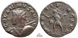Ancient Coins - Gallienus Antoninianus - MARTI PACIFE - Goebl 1034 q