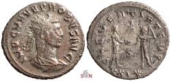 Ancient Coins - Probus Antoninianus - CLEMENTIA TEMP - RIC 905 - ex Grohs-Fligely collection 1875-1962